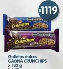 Supermercados Buenos Días Gaona crunchips galletas dulces oferta