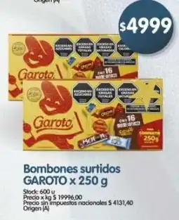 Supermercados Buenos Días Garoto bombones surtidos oferta