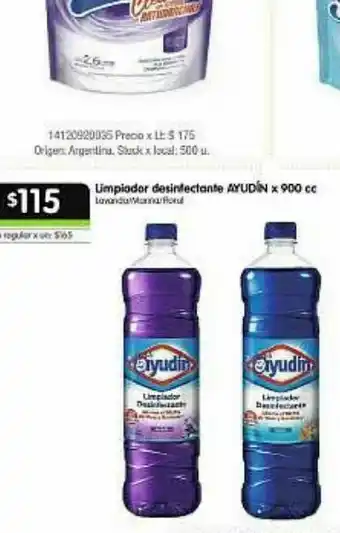 Jumbo Limpiadores ayudin oferta
