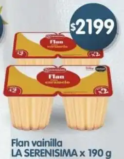 Supermercados Buenos Días La serenisima flan vainilla oferta