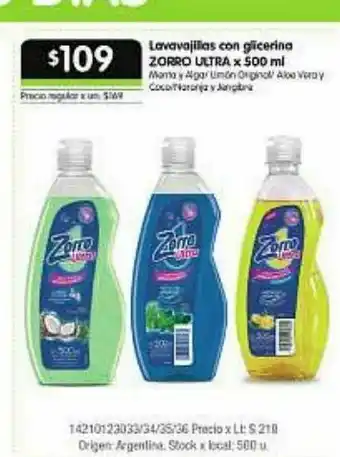 Jumbo Lavavajillas zorro oferta