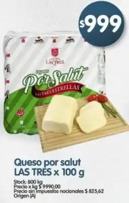 Supermercados Buenos Días Las très queso por salut oferta