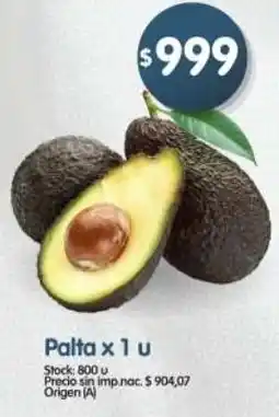 Supermercados Buenos Días Palta oferta