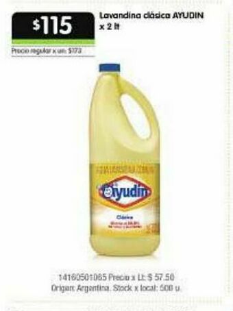 Jumbo Lavandina ayudin oferta