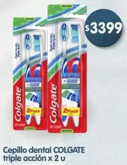 Supermercados Buenos Días Colgate cepillo dental triple acción oferta