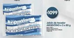 Supermercados Buenos Días Argentino jabón de tocador oferta