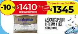 Supermercados DIA ledesma azúcar superior oferta