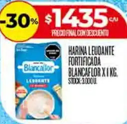 Supermercados DIA Blancaflor harina leudante fortificada oferta