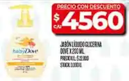 Supermercados DIA Dove jabón líquido glicerina oferta