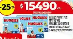 Supermercados DIA Huggies pañales protect plus oferta