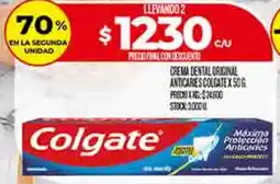 Supermercados DIA Colgate crema dental original anticaries oferta