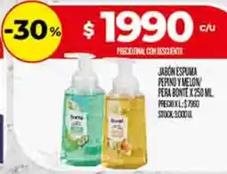 Supermercados DIA Bonté jabón espuma pepino y melon pera oferta