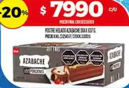 Supermercados DIA Dia postre helado azabache oferta