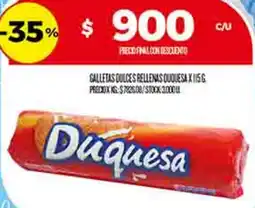 Supermercados DIA Duquesa galletas dulces oferta