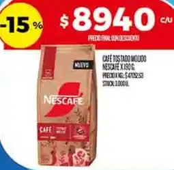 Supermercados DIA Nescafé café tostado molido x 190g oferta