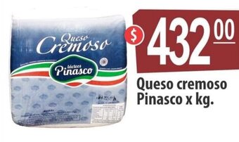 Autoservicio Capo Queso cremoso Pinasco x kg. oferta