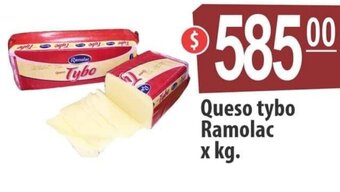 Autoservicio Capo Queso tybo Ramolac x kg. oferta