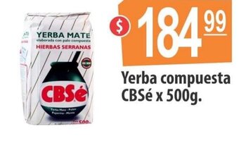 Autoservicio Capo Yerba compuesta CBSé x 500g. oferta