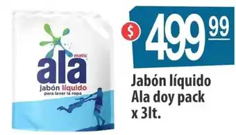 Autoservicio Capo Ala doy Jabón líquido pack x 3lt. oferta
