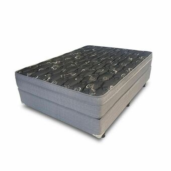 Frávega Colchon y Sommier RIO 2 plazas 140x190 Resortes oferta