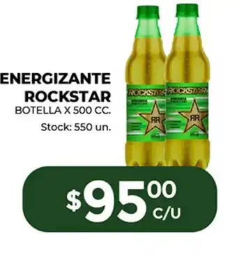 Supermercados Tadicor Rockstar Energizante Botella x 500cc. oferta