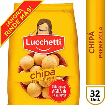 Walmart Premezcla Chipa Lucchetti 400 Gr oferta
