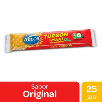 Walmart Turron De Mani Arcor 25 Gr oferta