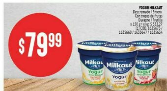 Makro Yogur milkaut 150g oferta