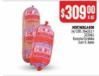 Makro Mortadela 808 kg oferta