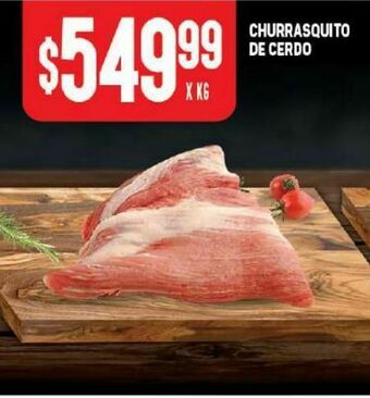 Makro Churrasquito de cerdo kg oferta