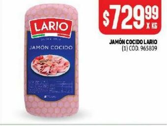 Makro Jamón cocido lario kg oferta