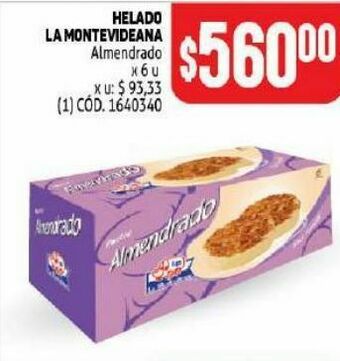 Makro Helado la montevideana oferta