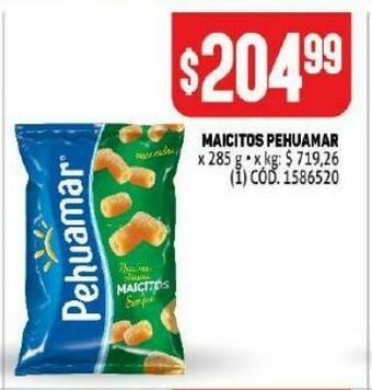 Makro Maicitos pehuamar 285g oferta