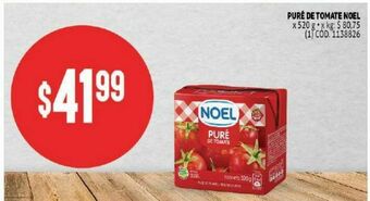 Makro Puré de tomate noel 520g oferta