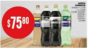 Makro Gaseosa cunnington 2.25lt oferta
