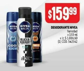 Makro Desodorante nivea 150ml oferta