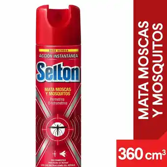Walmart Mata Moscas Y Mosquitos Selton Acción Instantánea 360 Cm 3 oferta