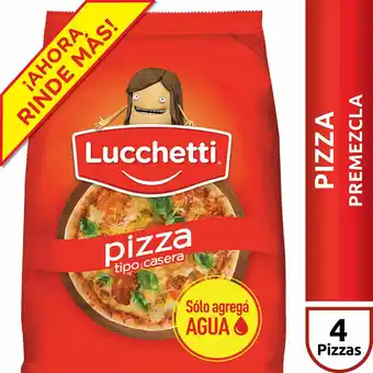 Walmart Lucchetti Premezcla Pizza 850gr oferta