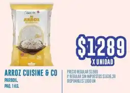 Supermercados Vea Cuisine & Co arroz parboil paq. oferta