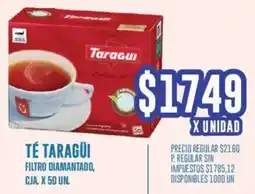 Supermercados Vea Taragüi té filtro diamantado, cja. oferta