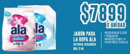Supermercados Vea Ala jabón para la ropa oferta