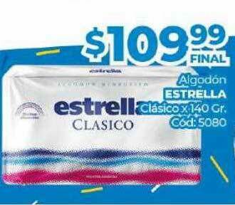Diarco Algodón Estrella Clásico oferta