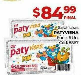 Diarco Salchichas Patyviena oferta