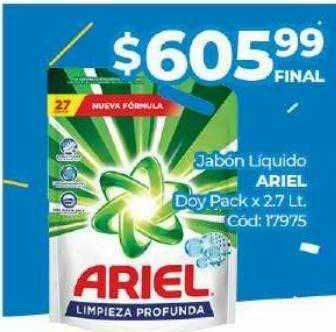 Diarco Jabón Liquido Ariel Doy Pack oferta