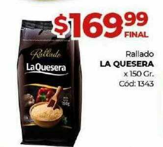 Diarco Rallado La Quesera oferta