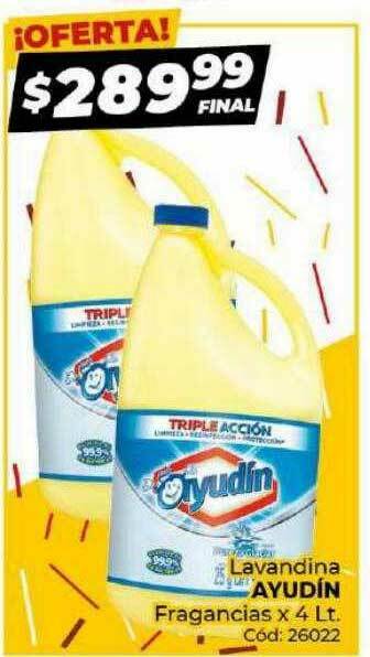 Diarco Lavandina Ayudín Fragancias oferta