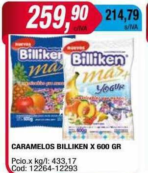 Maxiconsumo Caramelos Billiken oferta