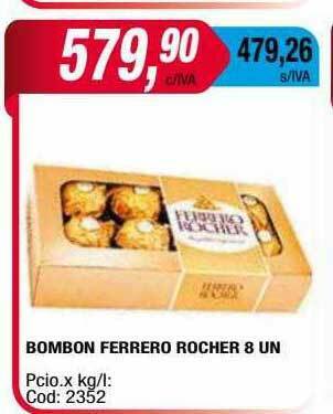 Maxiconsumo Bombon Ferrero Rocher oferta