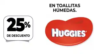 La Anonima Huggies En Toallitas Húmedas oferta