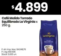 Changomas La virginia café molido torrado equilibrado oferta
